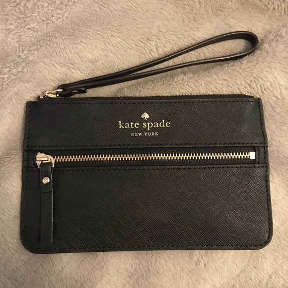 kate spade Handbags - Kate Spade Black Wristlet